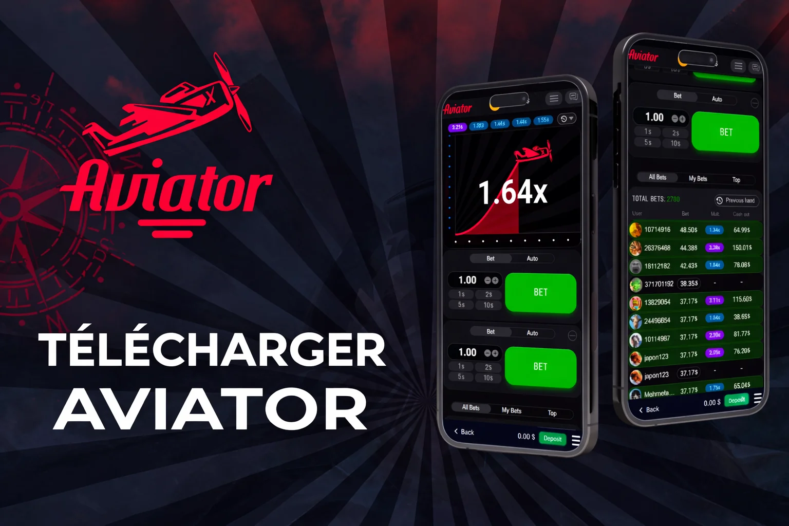 Aviator télécharger